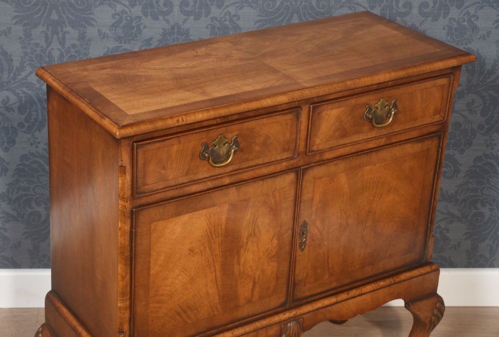 Queen Ann Style Walnut Cupboard View III