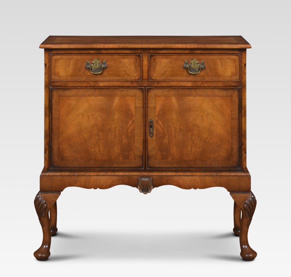 Queen Ann Style Walnut Cupboard View VIII