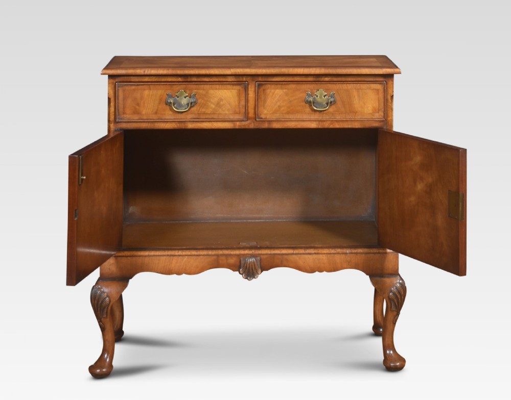 Queen Ann Style Walnut Cupboard View IX