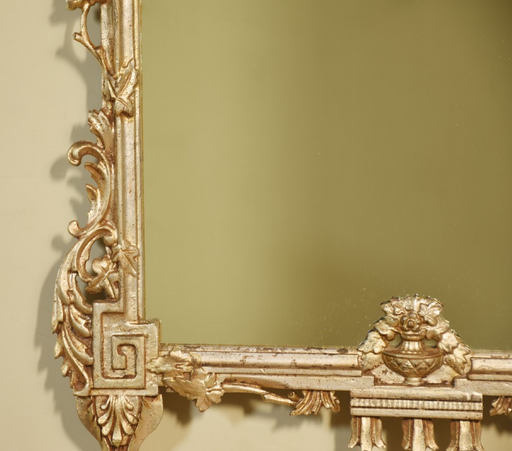 18th-century Venetian-style silvered wall mirror View V