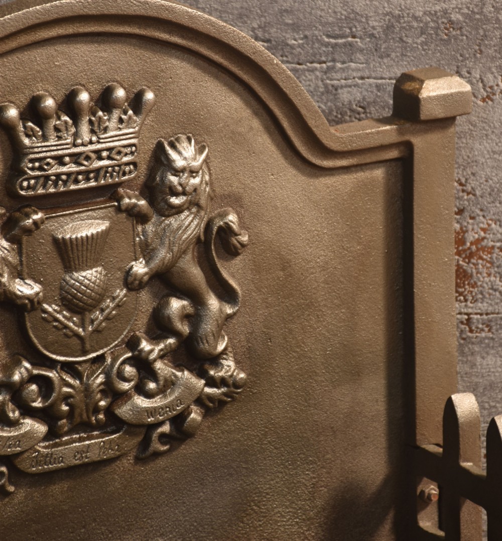 Cast iron fire grate View VI