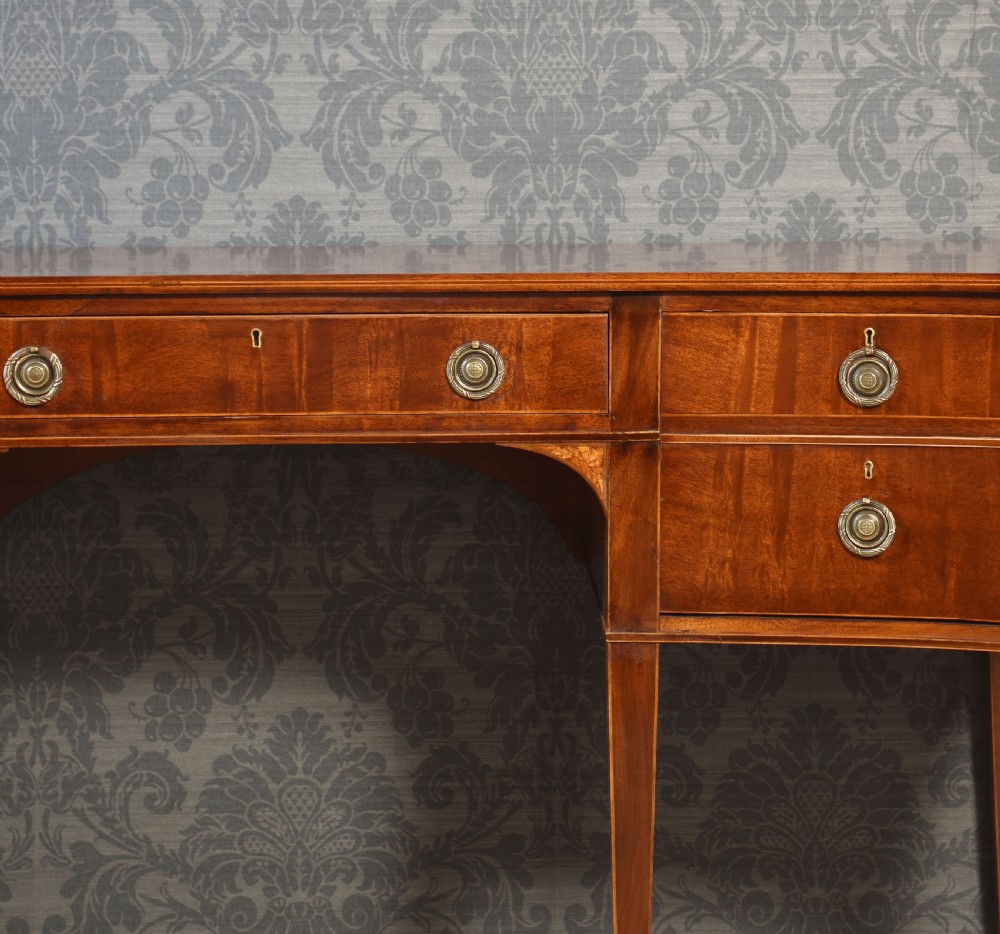 Pair of Mahogany concaved sideboards View IV