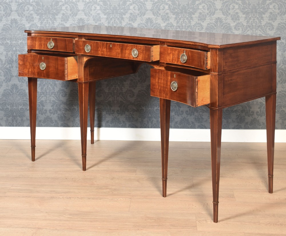 Pair of Mahogany concaved sideboards View IX