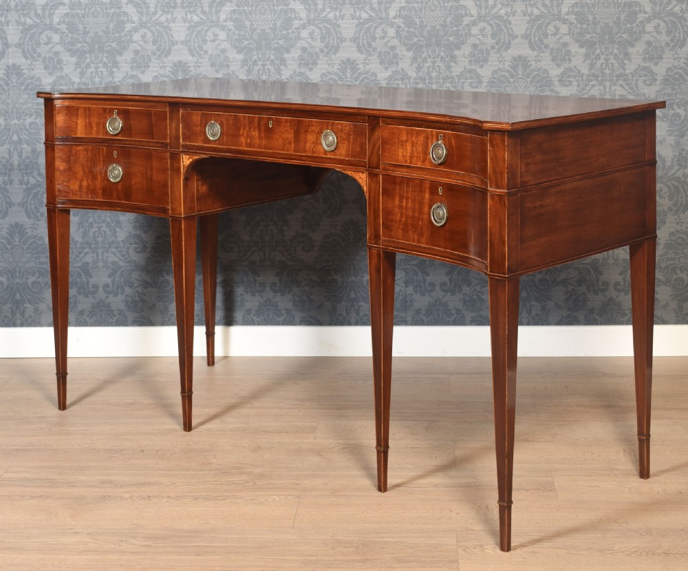 Pair of Mahogany concaved sideboards View XI