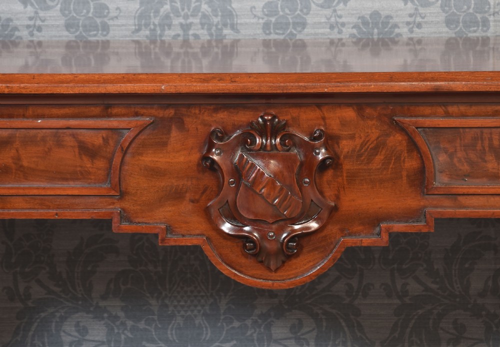 19th Century mahogany console table View IV