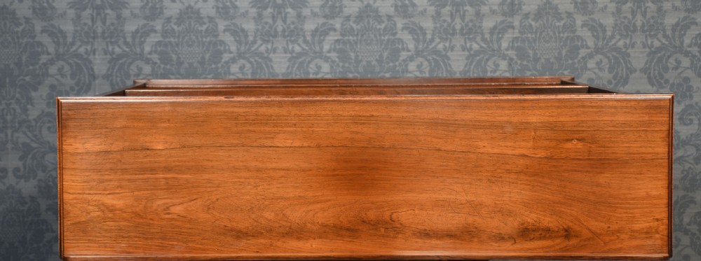 Rosewood open bookcase View IX