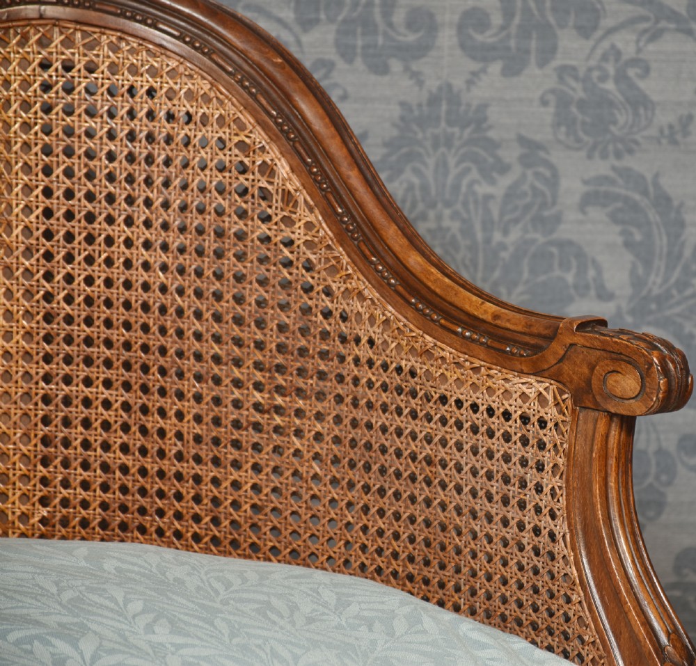 French Louis XVI style canape settee View VIII