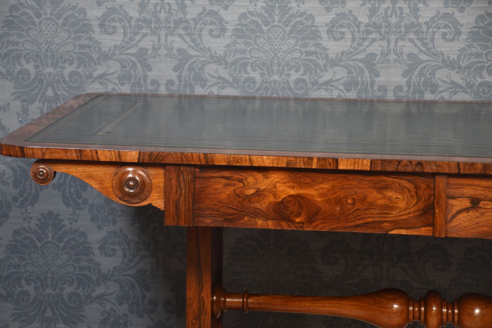 19th Century rosewood library table View X