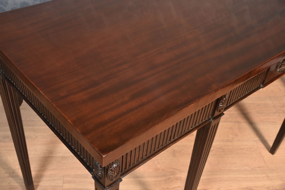 Mahogany console table View VIII