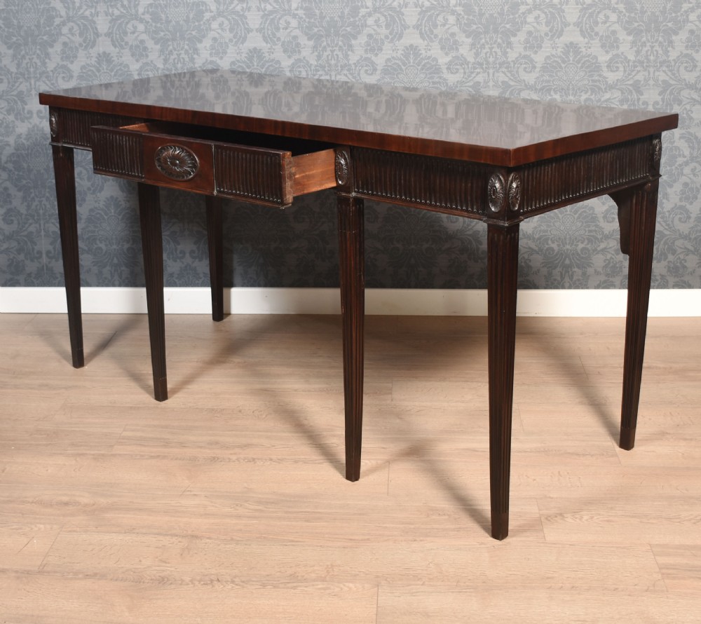 Mahogany console table View X