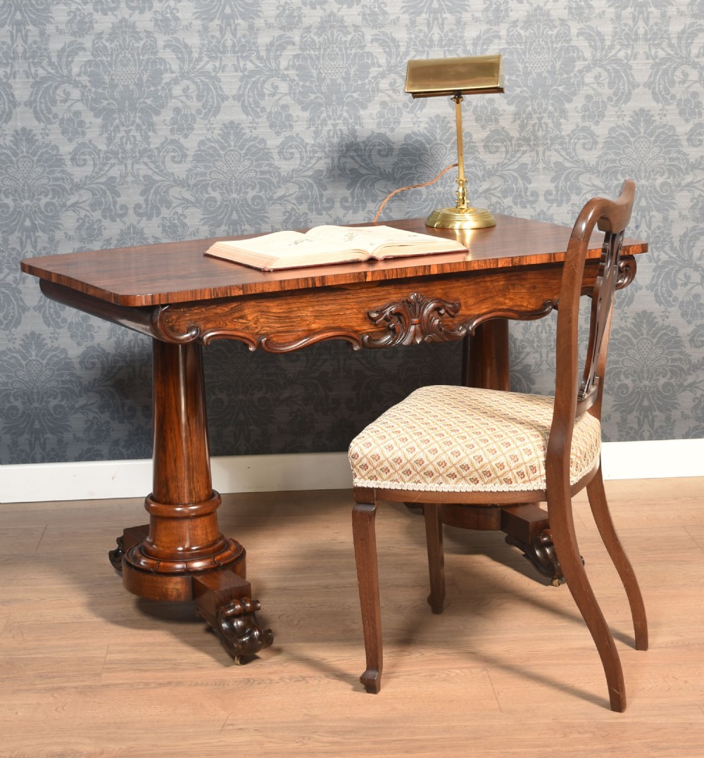 Rosewood library table View II