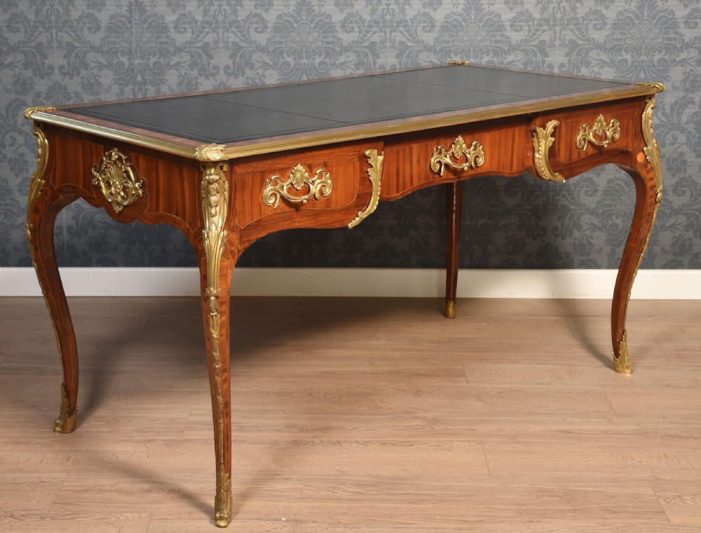 19th century bronze mounted bureau plat View VIII