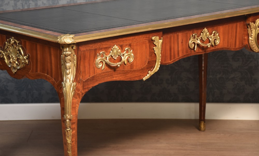 19th century bronze mounted bureau plat View IX