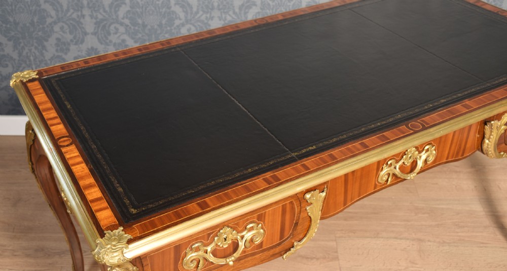 19th century bronze mounted bureau plat View XI