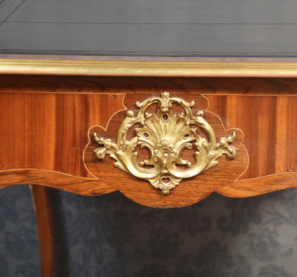 19th century bronze mounted bureau plat View XVI
