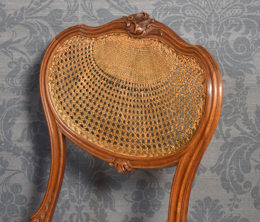 Pair of Louis XV style side chairs View VII