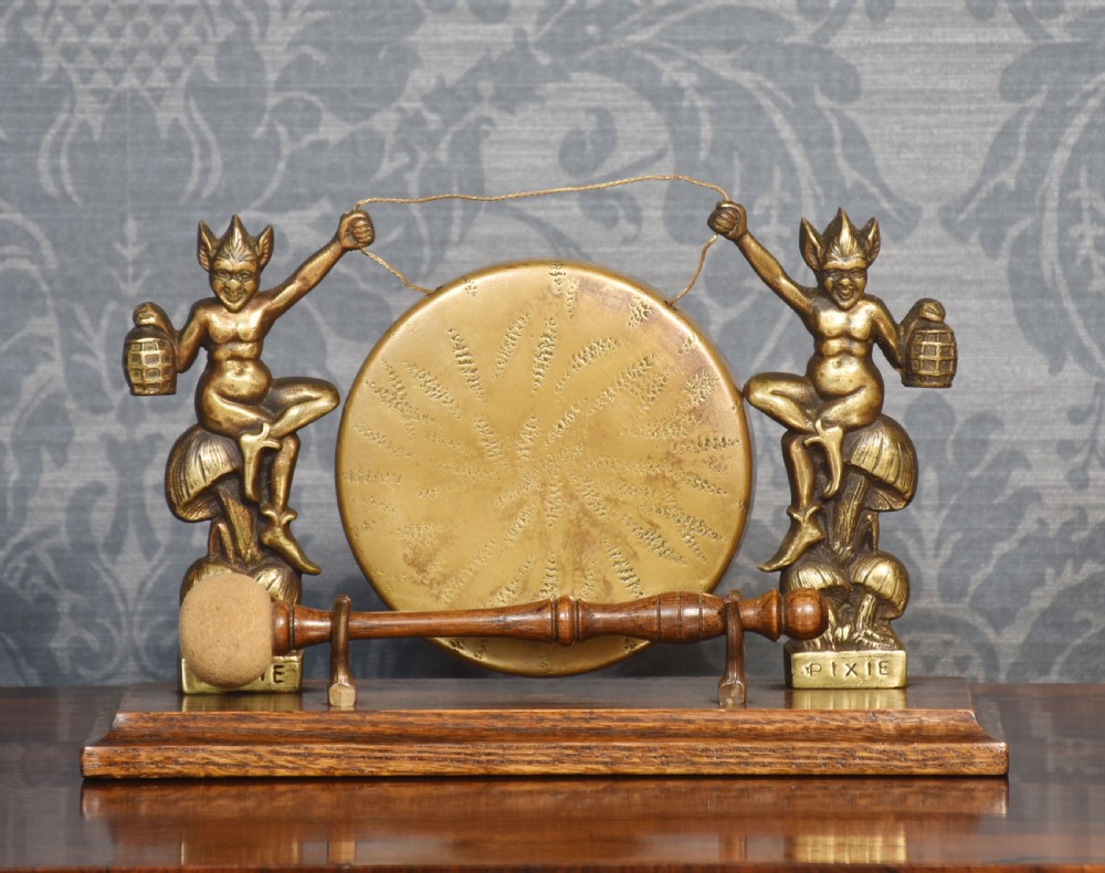 Brass table gong
