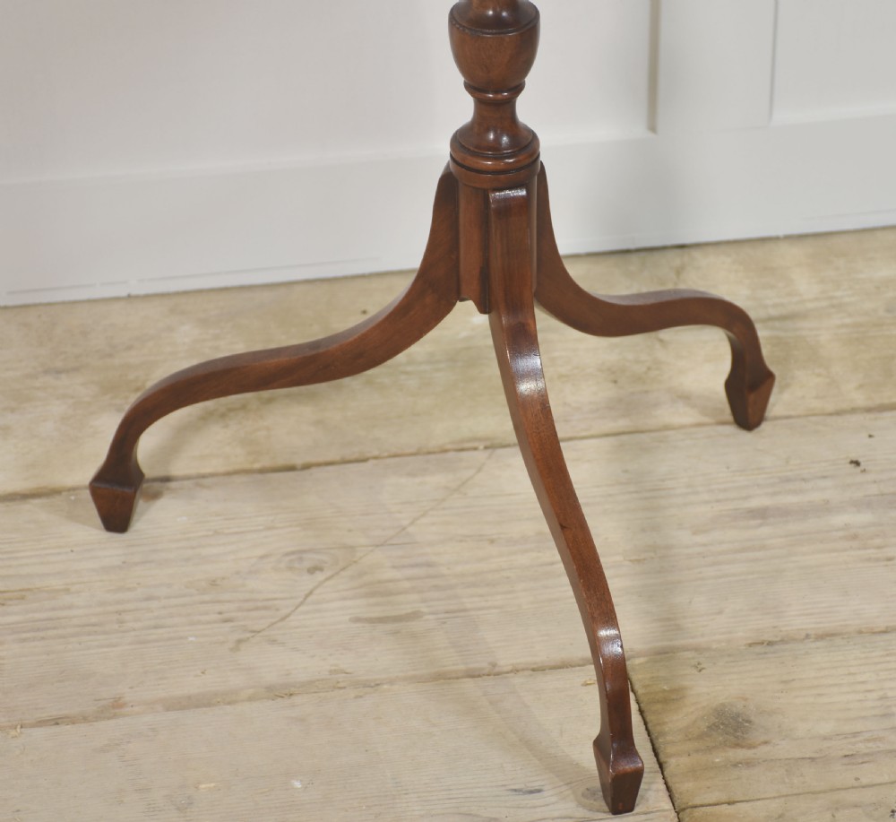 Pair of mahogany occasional tables View III