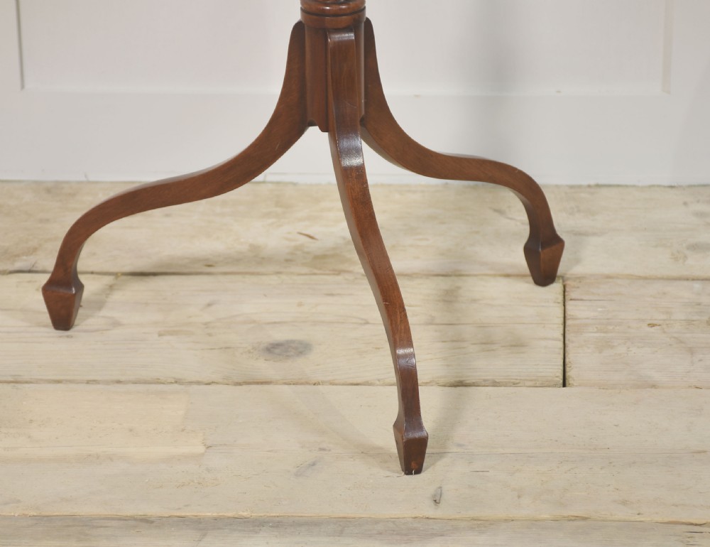Pair of mahogany occasional tables View VII