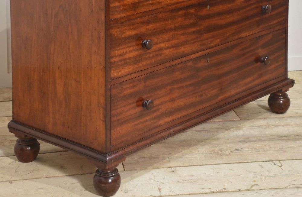 19th Century mahogany chest of drawers by Gillows View II