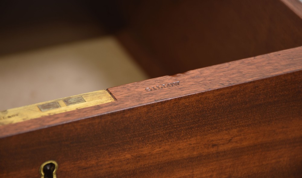 19th Century mahogany chest of drawers by Gillows View III