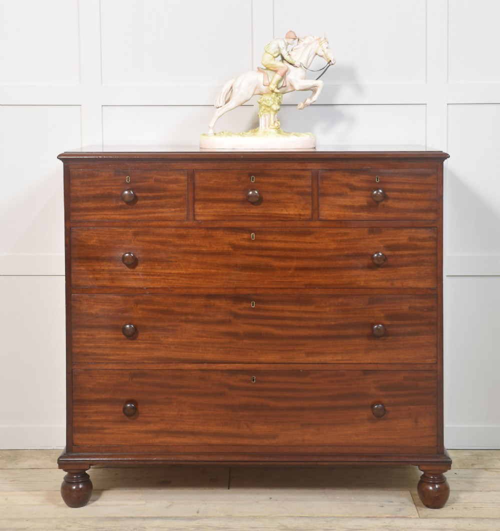 19th Century mahogany chest of drawers by Gillows View IX
