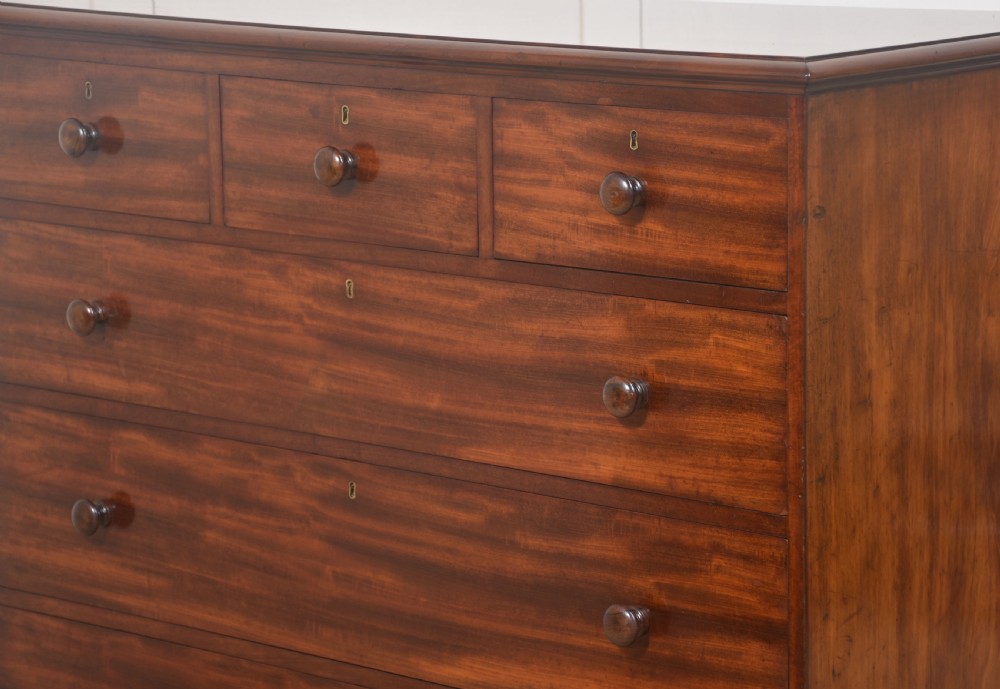 19th Century mahogany chest of drawers by Gillows View XIV