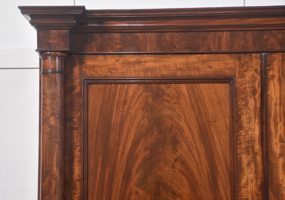 19th century Mahogany wardrobe View IV