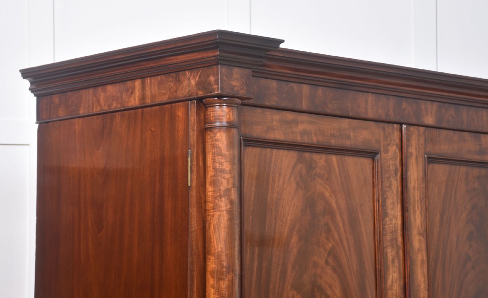 19th century Mahogany wardrobe View IX