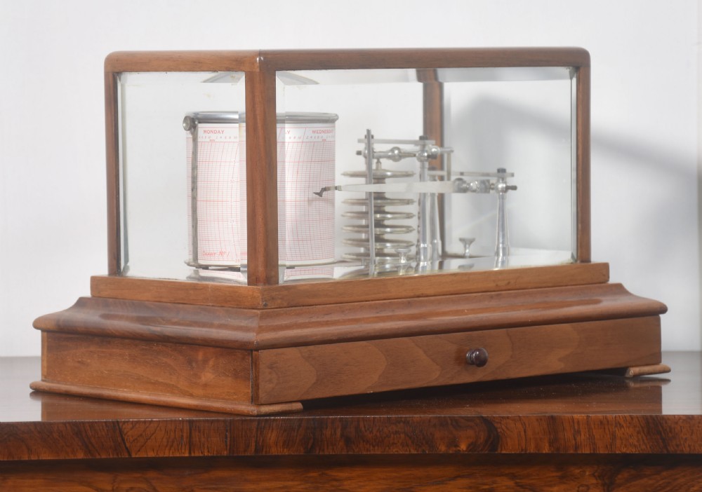 Walnut cased Barograph View II