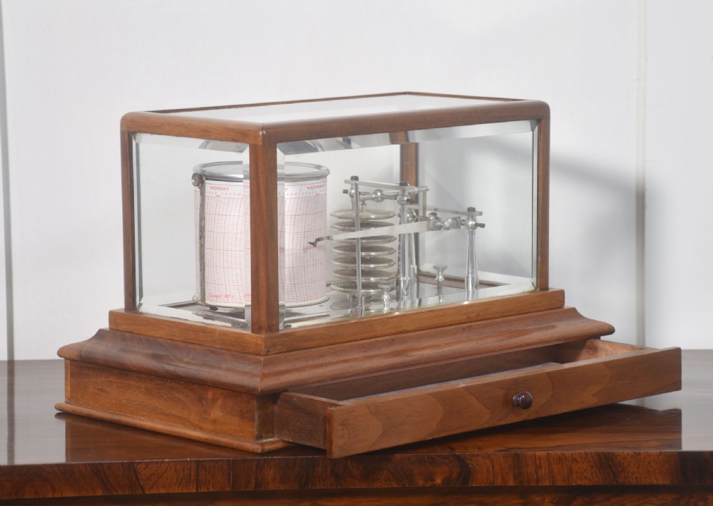 Walnut cased Barograph View III