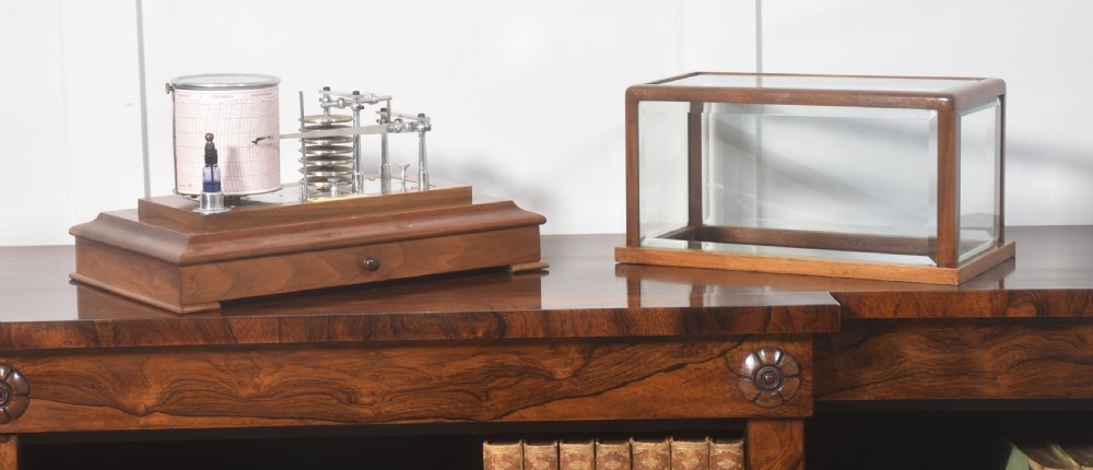 Walnut cased Barograph View VII