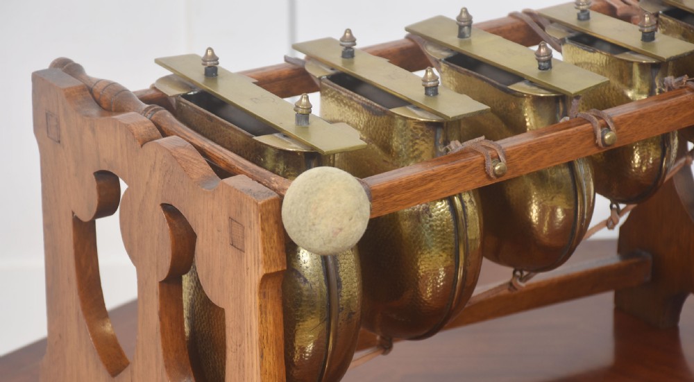 Arts and Crafts oak xylophone View III