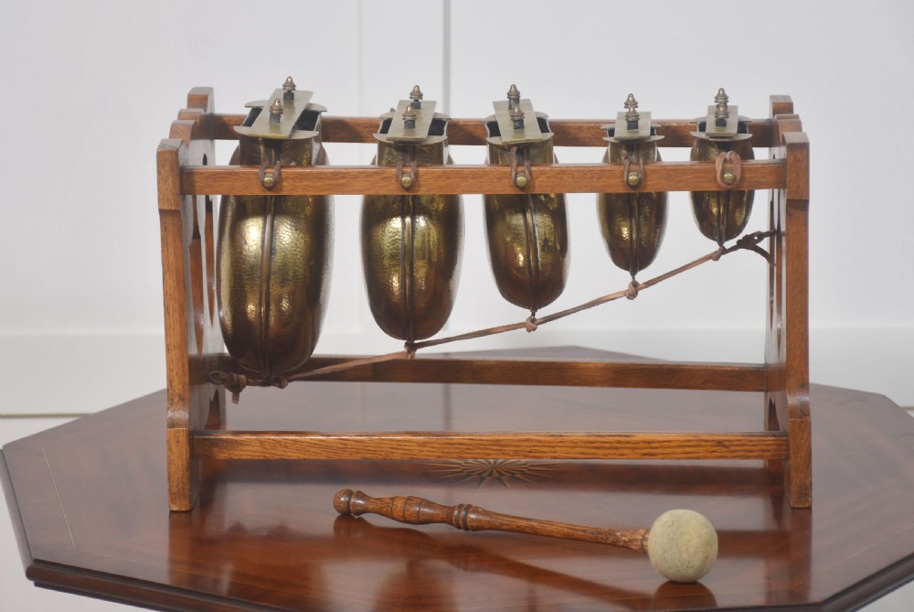 Arts and Crafts oak xylophone View VII