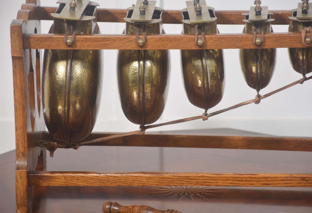 Arts and Crafts oak xylophone View VIII