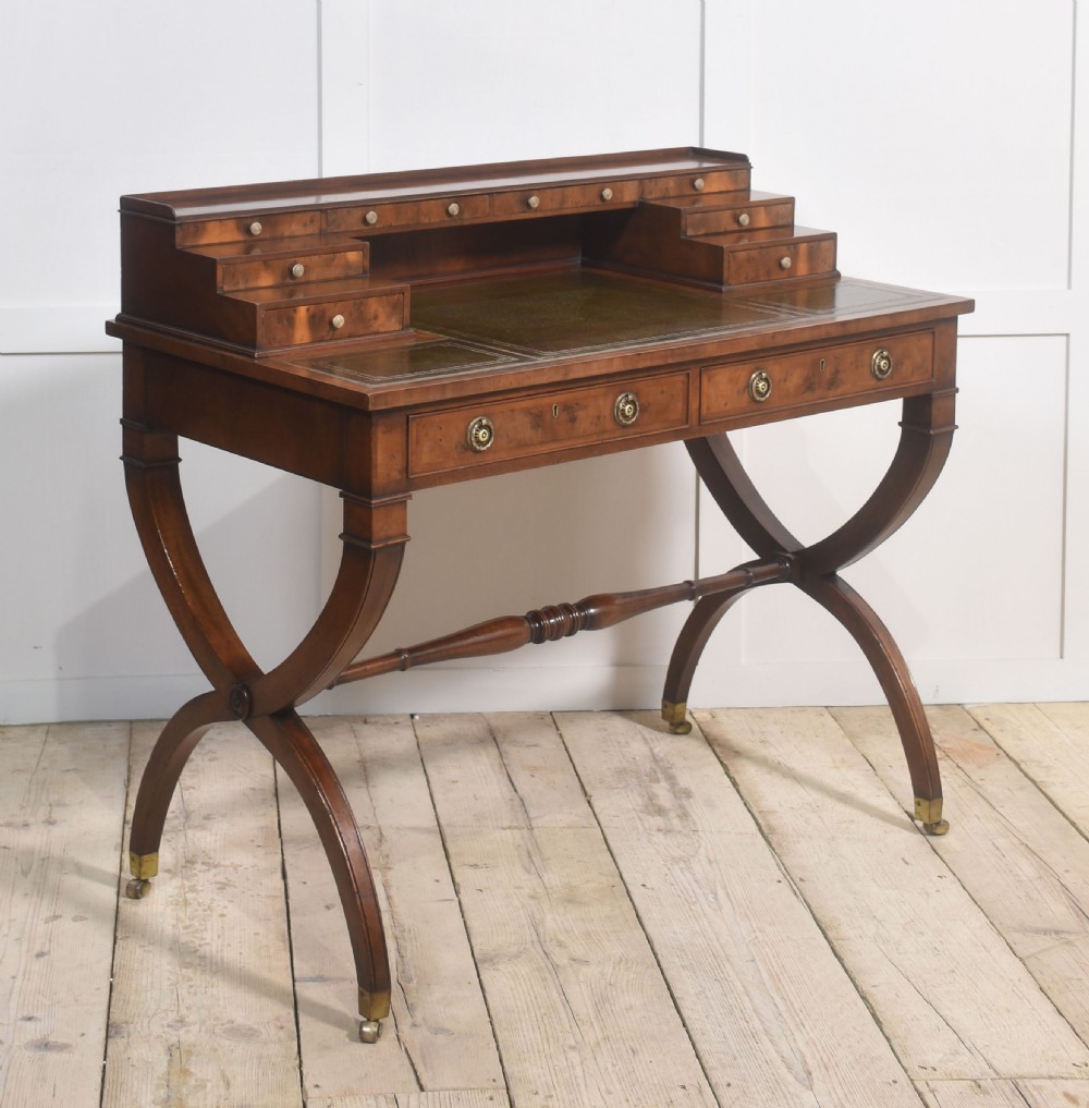 Mahogany Carlton house style desk