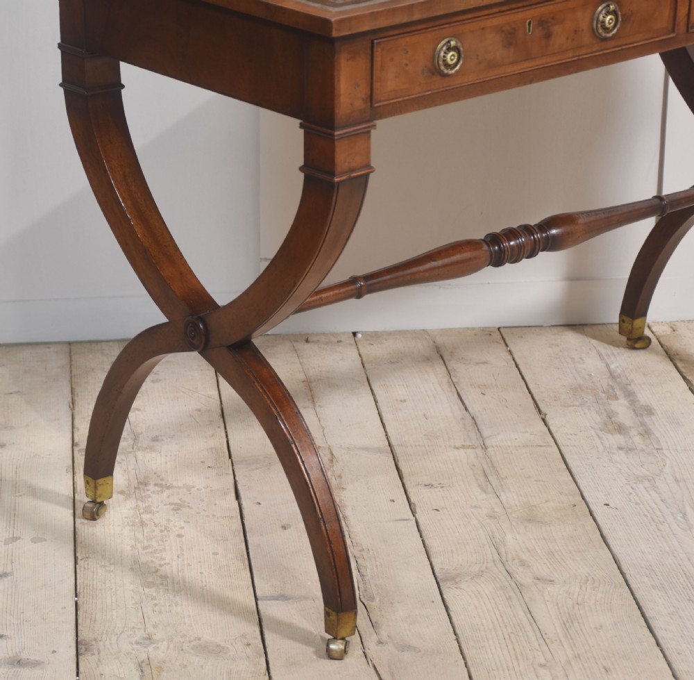 Mahogany Carlton house style desk View VI
