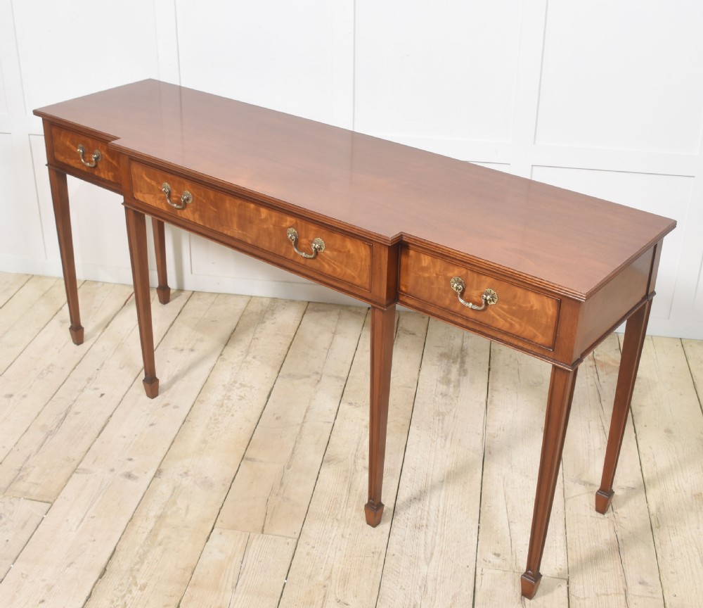 Pair of mahogany hall tables View XI