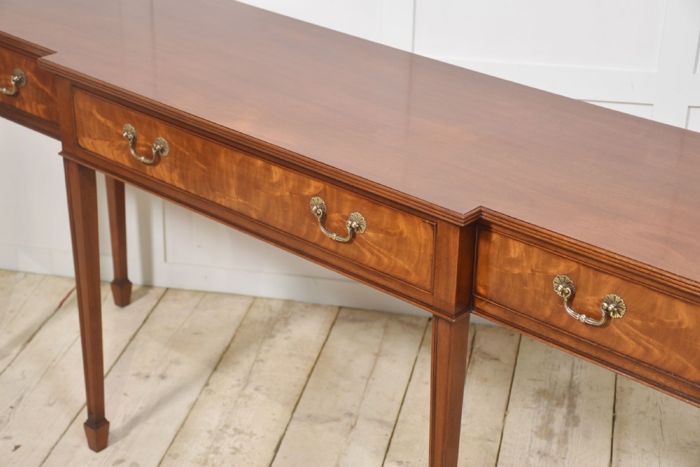 Pair of mahogany hall tables View XII