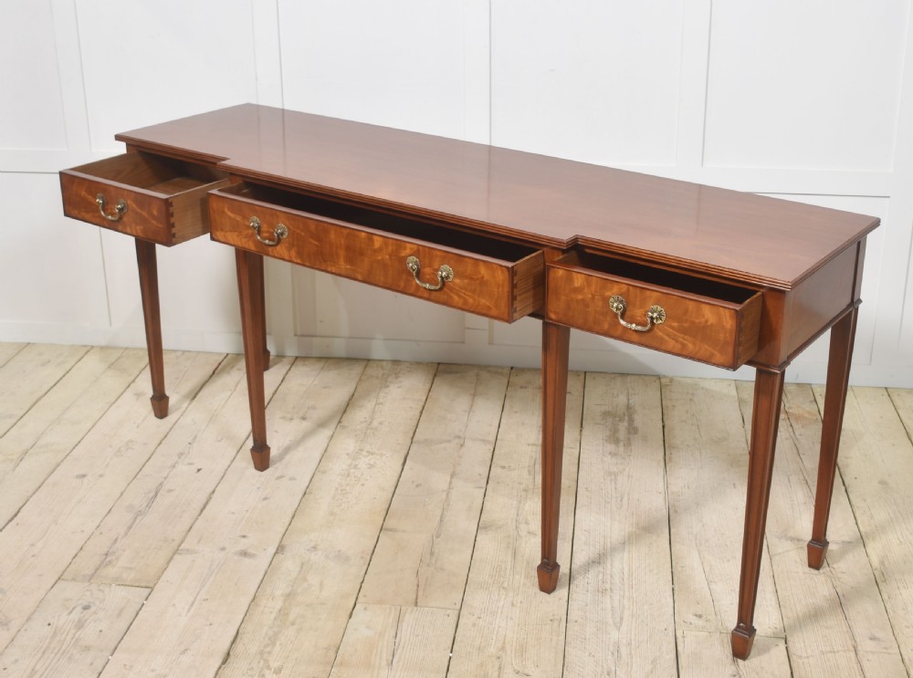 Pair of mahogany hall tables View XIII