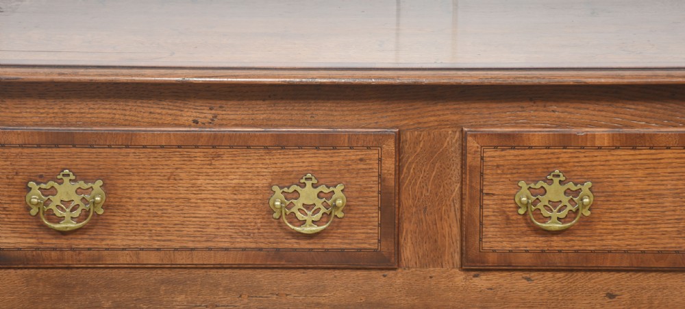 Oak two drawer dresser View III