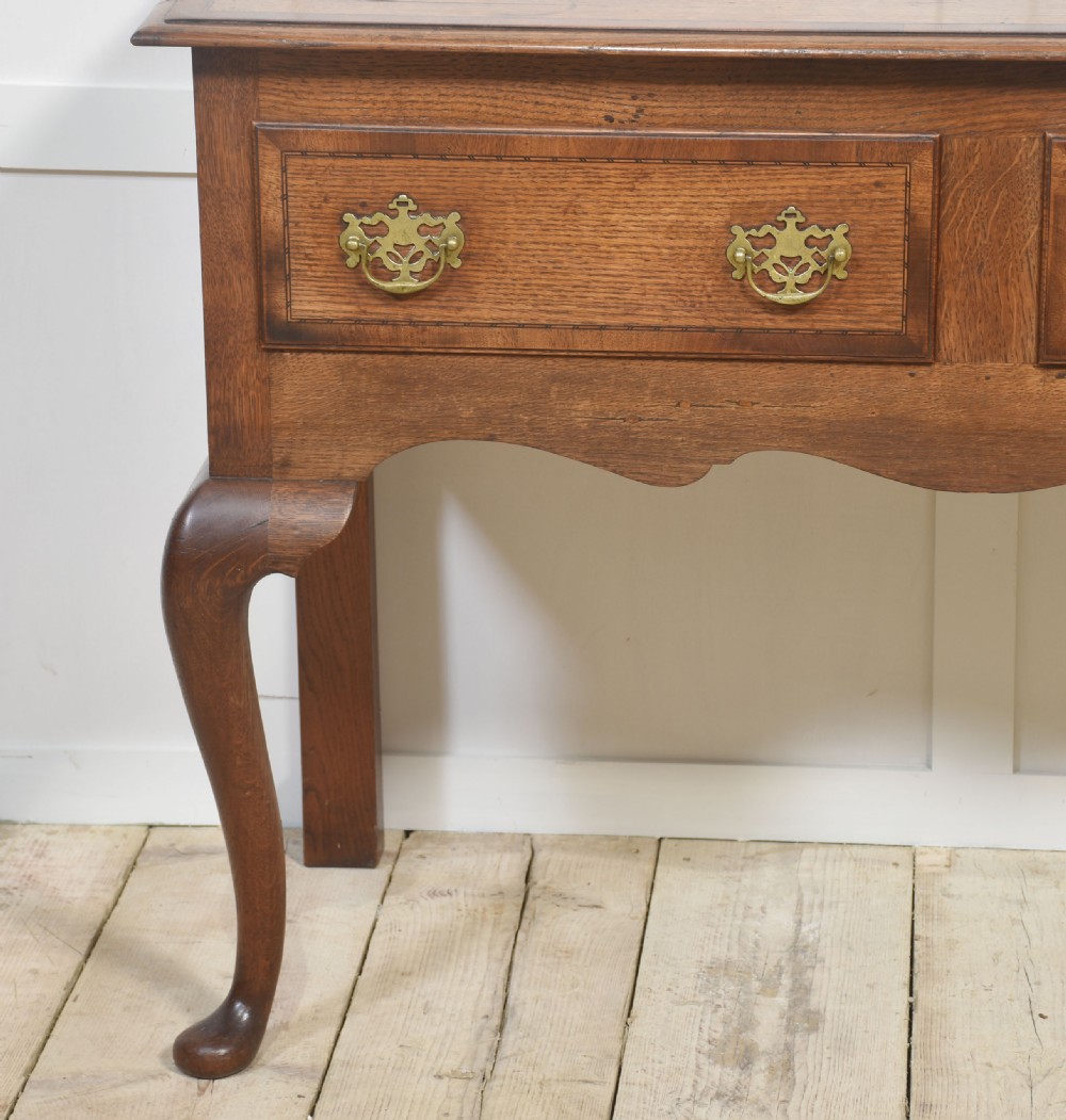 Oak two drawer dresser View V