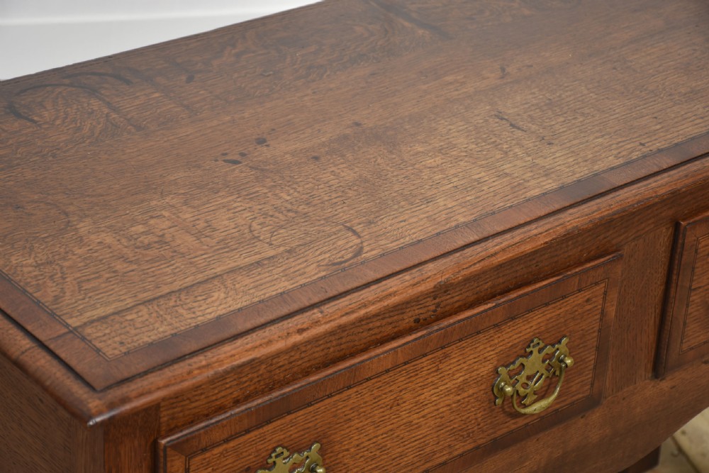 Oak two drawer dresser View VIII