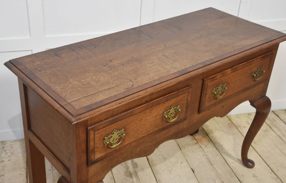 Oak two drawer dresser View IX