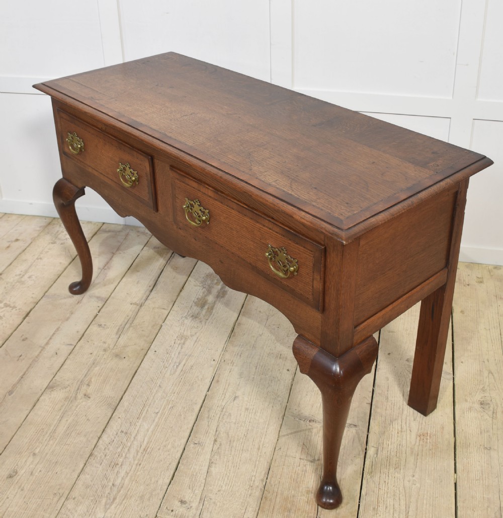 Oak two drawer dresser View XII