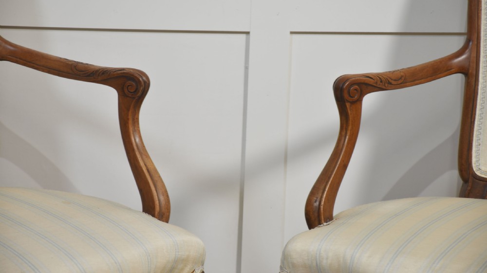 Pair of 19th century armchairs View IV