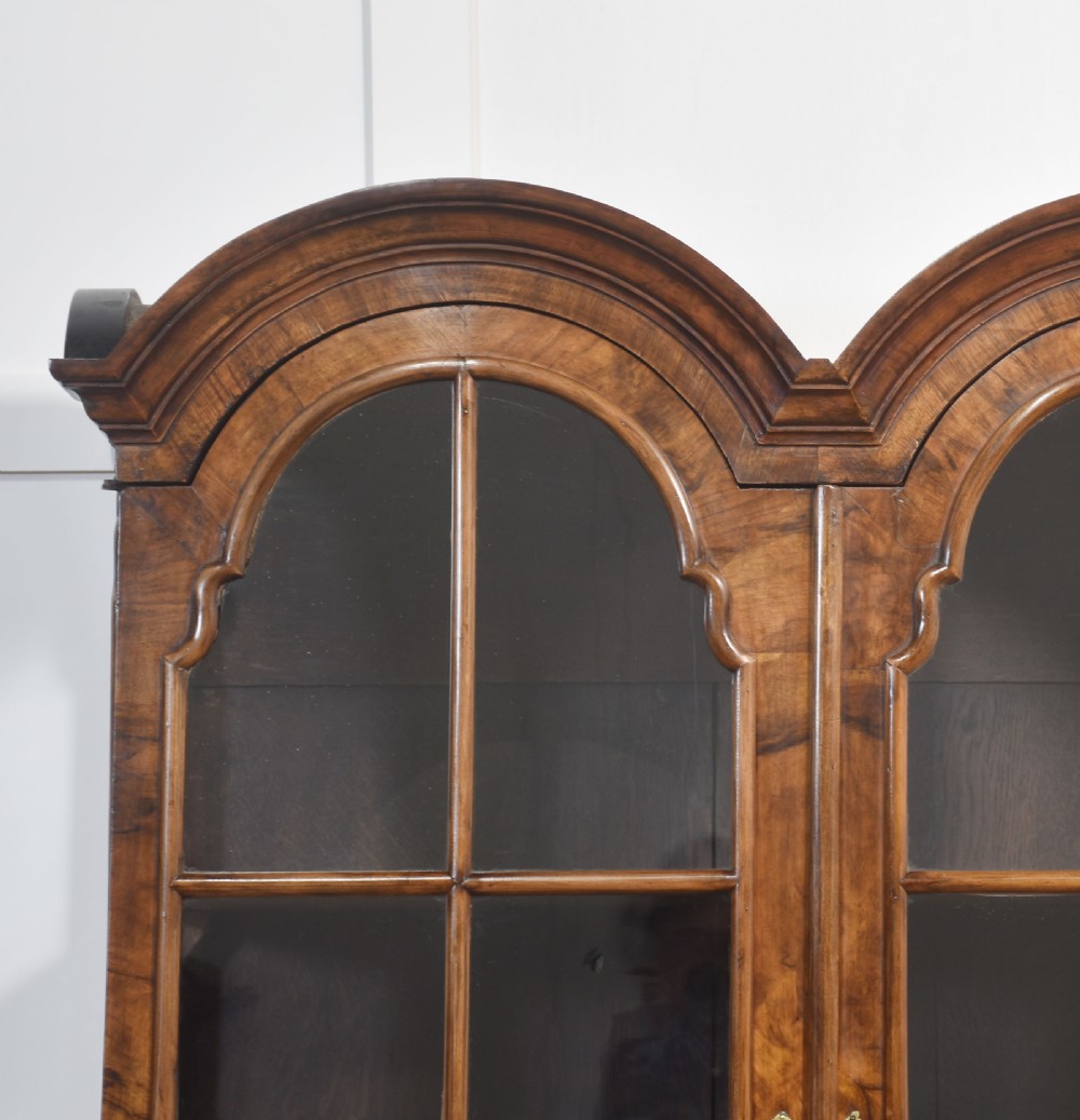 Walnut Queen Ann style display cabinet View VII