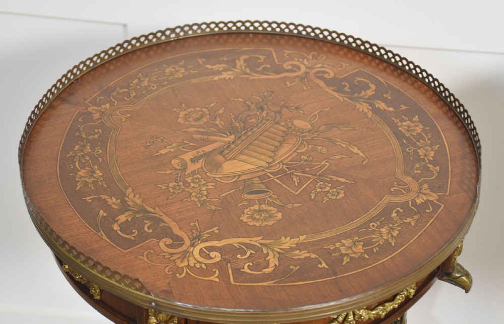 Pair of mahogany side tables View V