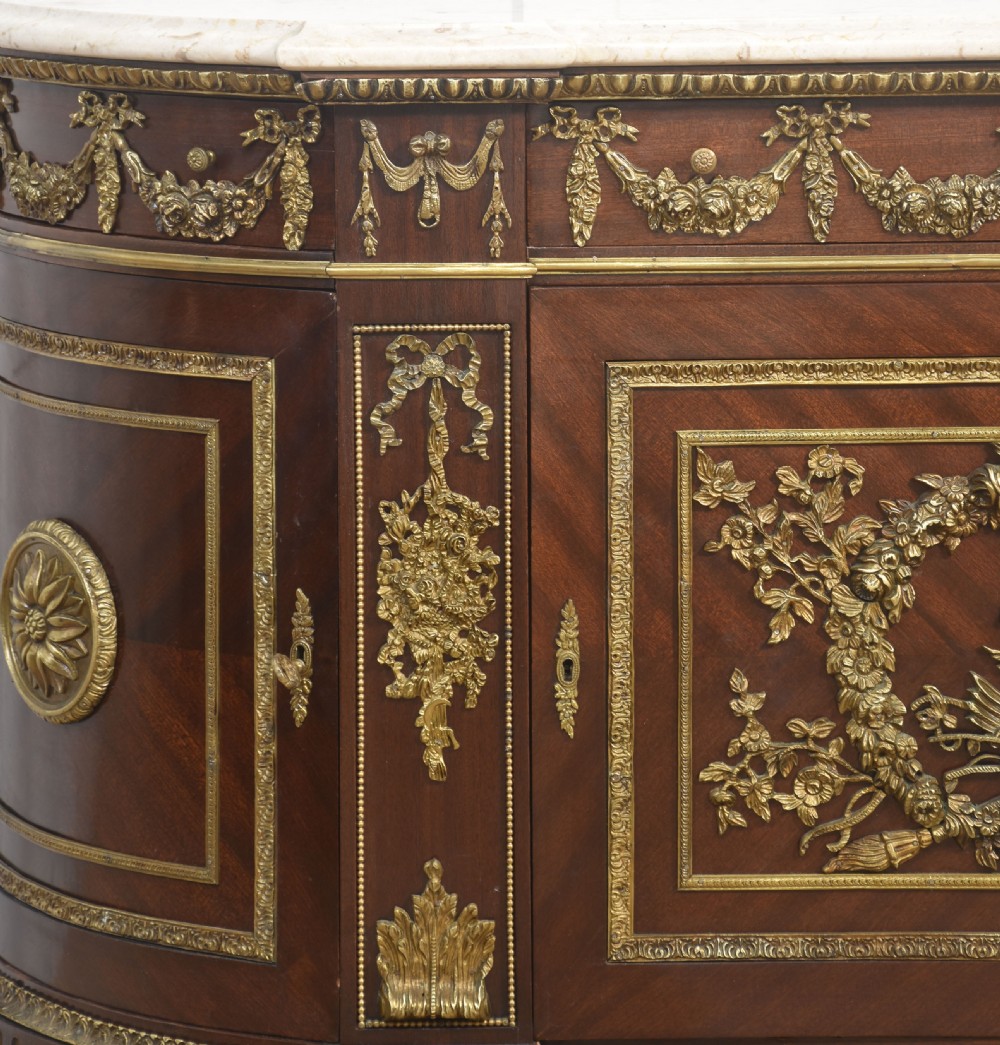 Louis XVI style mahogany cabinet View VI