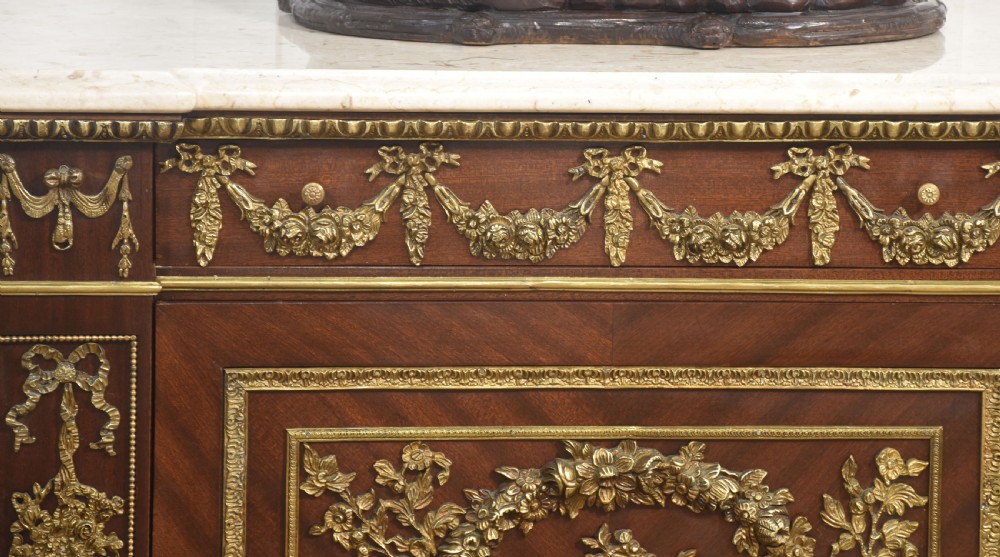 Louis XVI style mahogany cabinet View VII